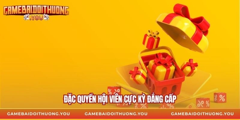 Đặc quyền hội viên cực kỳ đẳng cấp